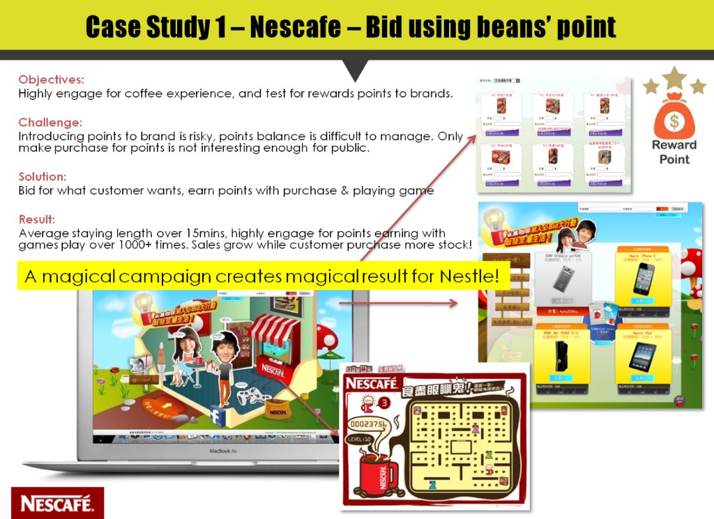 Nescafe rewards and gamification campaign case study